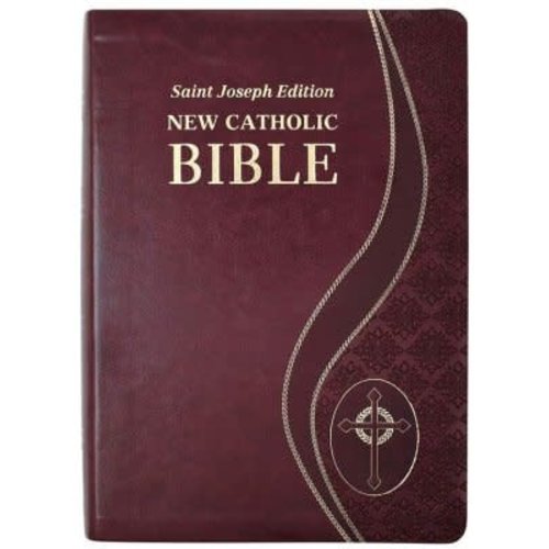 St. Joseph New Catholic Bible (Giant Type) Burgundy Dura-Lux St. Joseph New Catholic Bible (Giant Type) Burgundy Dura-Lux