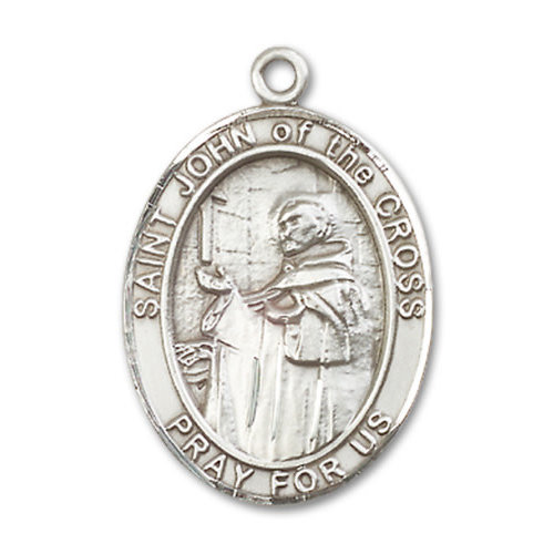 Bliss St. John of the Cross Pendant - Oval, Large, Sterling Silver Bliss St. John of the Cross Pendant - Oval, Large, Sterling Silver