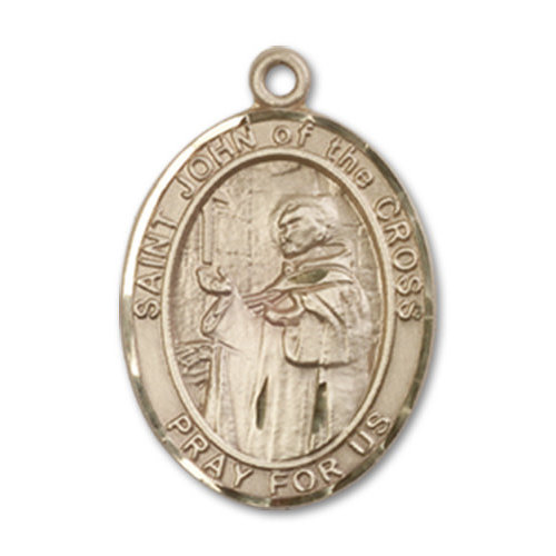 Bliss St. John of the Cross Pendant - Oval, Medium, 14kt Gold Bliss St. John of the Cross Pendant - Oval, Medium, 14kt Gold