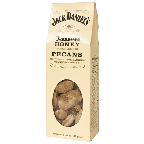 JACK DANIEL'S TENNESSEE HONEY PECANS 5OZ JACK DANIEL'S TENNESSEE HONEY PECANS 5OZ