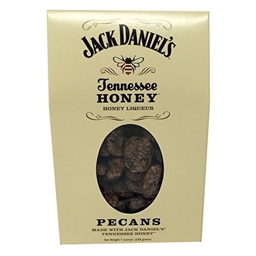 JACK DANIEL'S TENNESSEE HONEY PECANS 7OZ JACK DANIEL'S TENNESSEE HONEY PECANS 7OZ