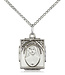 Bliss St. Maria Faustina Medal And 18" Chain - Sterling Silver