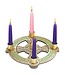 Advent Wreath Bronze As I Light This Flame I Lay Myself Before Thee