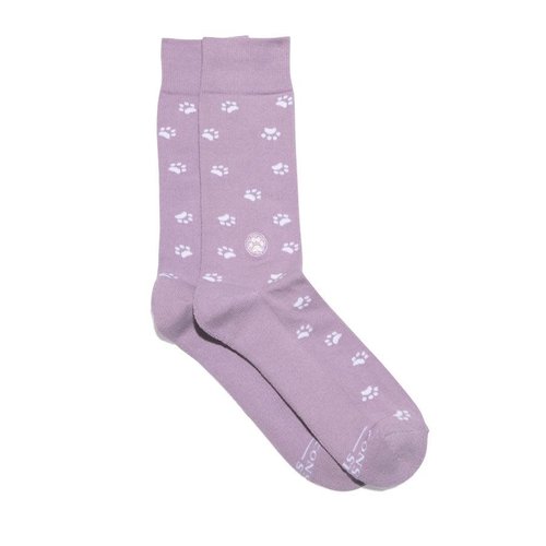 SOCKS THAT PROTECT DOGS Medium Lt Purple by Conscious Step SOCKS THAT PROTECT DOGS Medium Lt Purple by Conscious Step