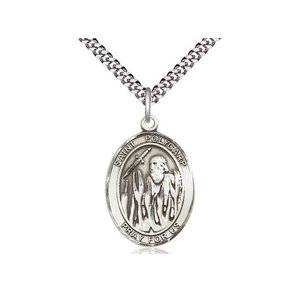 Bliss Sterling Silver St Polycarp of Smyrna Pendant & Chain