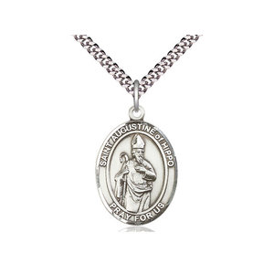 Bliss Ss St Augustine Pendant & Chain