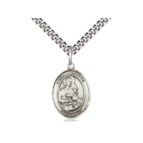 Bliss Sterling Silver St. Gerard Majella Pendant On a 20" Chain