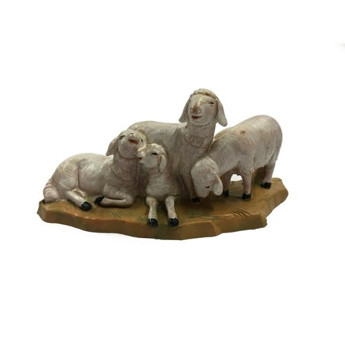 FONTANINI SHEEP HERD COLLECTION FOR NATIVITY FIGURE FONTANINI SHEEP HERD COLLECTION FOR NATIVITY FIGURE