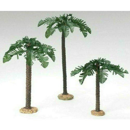 FONTANINI 3 PC SET PALM TREE FOR NATIVITY FONTANINI 3 PC SET PALM TREE FOR NATIVITY