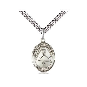 Bliss Sterling Silver St. Katharine Drexel Pendant & 20" Chain