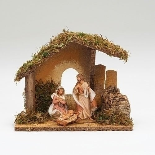 NATIVITY 3 FIGURES 3.5" W ITALIAN STABLE NATIVITY 3 FIGURES 3.5" W ITALIAN STABLE