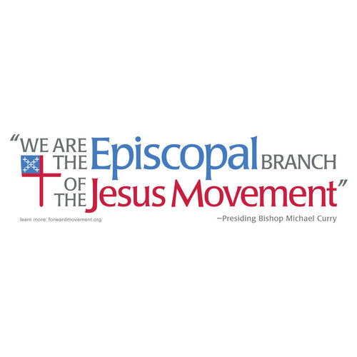 We are the Episcopal Branch of the Jesus Movement Bumper Sticker We are the Episcopal Branch of the Jesus Movement Bumper Sticker