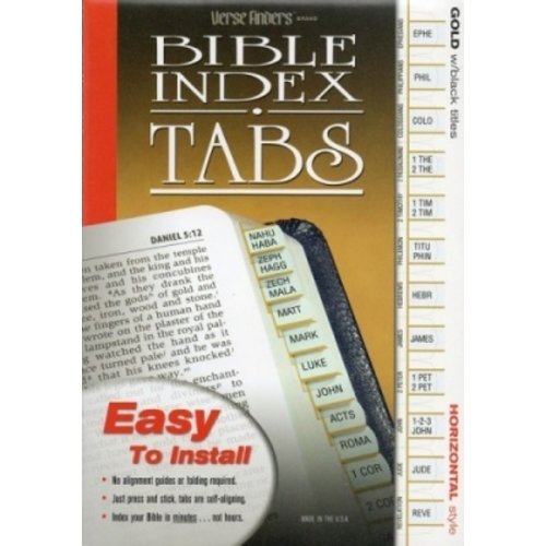 BIBLE INDEX TABS BIBLE INDEX TABS