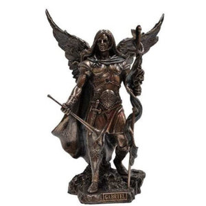 Unicorn Studios Bronze Statue of Archangel Gabriel