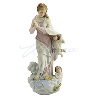 Immaculate Virgin Mary & Cherubs - Color