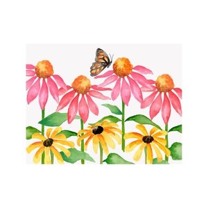 Coneflower & Black Eyed Susan Note Cards Box of 8
