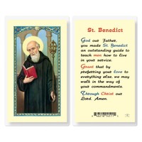 Prayer Card St Benedict