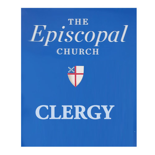 THE EPISCOPAL CHURCH CLERGY DECAL Blue