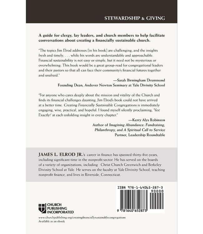 Creating Financially Stable Congregations by James L. Elrod Jr.