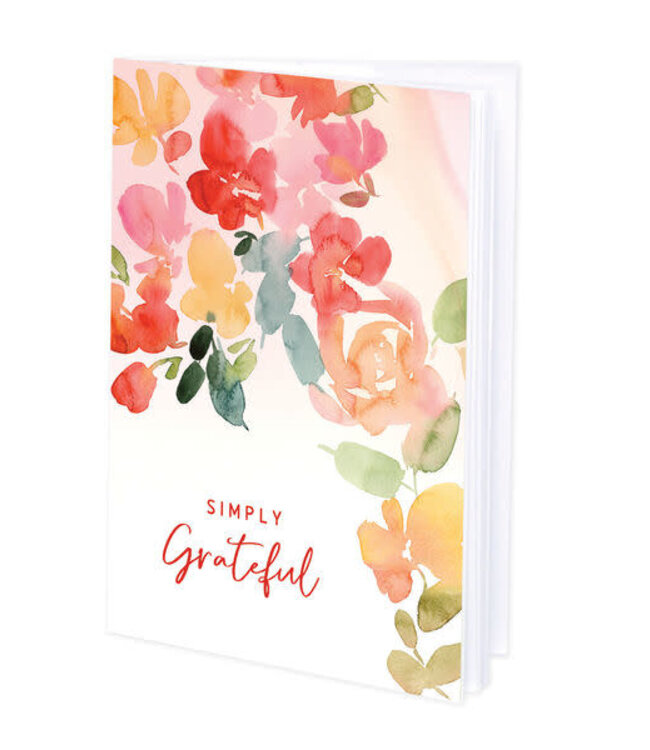 Mini-Journal w/ Scripture Happiest Red Flowers