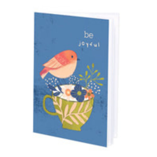 Mini-Journal w/ Scripture: Bird ON Cup Mini-Journal w/ Scripture: Bird ON Cup