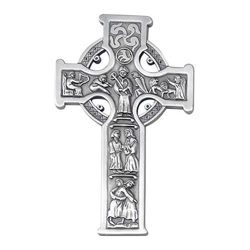 True Celtic Cross Pewter 8" True Celtic Cross Pewter 8"