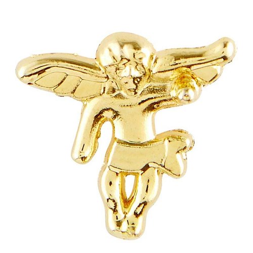 Angel Lapel Pin Gold Plated Angel Lapel Pin Gold Plated