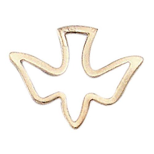 Holy Spirit Lapel Pin  Gold Plated 1"