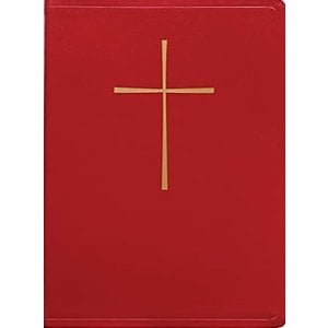 Book of Common Prayer And Hymnal, Leather, Red