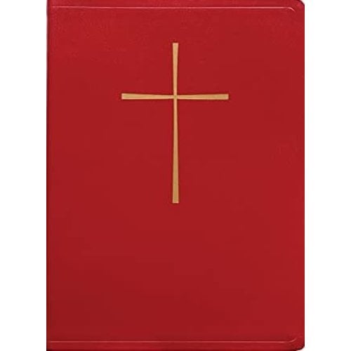 Book of Common Prayer And Hymnal, Leather, Red