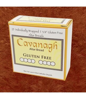 Altar Bread Cavanagh Brand Gluten Free -  Individually Wrapped