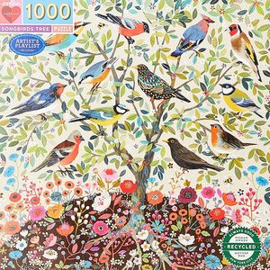 EEBOO SONGBIRDS TREE 1000 PIECE PUZZLE