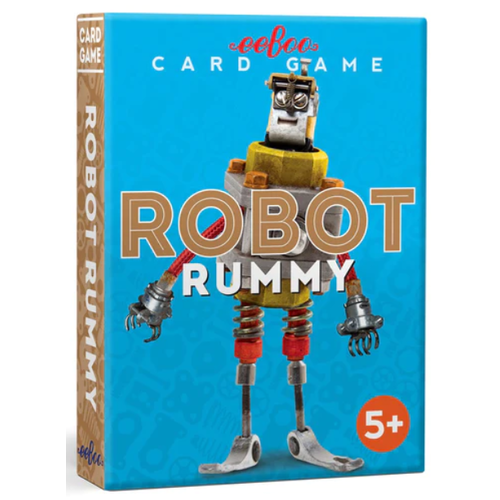 EEBOO Robot Rummy Card Game by Eeboo