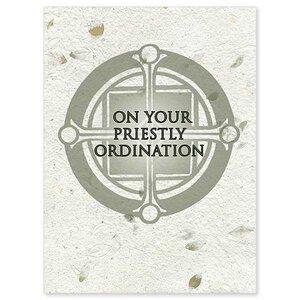 On Your Priestly Ordination Congratulations Card