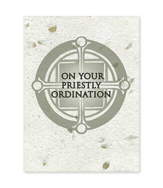 On Your Priestly Ordination Congratulations Card