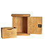 Maple Wall Offering Box - Oak Finish