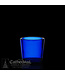 Votive Light Glasses Blue Dozen