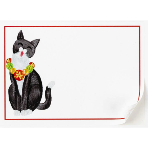 CASPARI NAME LABELS ADHESIVE CAROLING CAT CASPARI NAME LABELS ADHESIVE CAROLING CAT