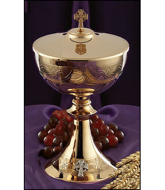 Sudbury 400-Host Gp Etched Ciborium