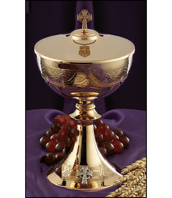 Sudbury 400-Host Gp Etched Ciborium