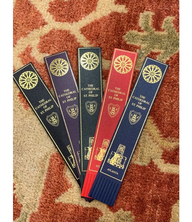 Bookmark Leather Cathedral St Philip
