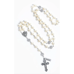 Rosary of Love - Swarovski Crystal Pearls - Catholic Gifts – My Saint My  Hero