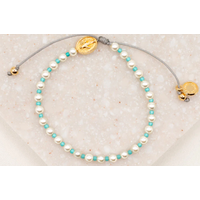 J.O.Y. Bracelet - Miraculous Mary With Gold