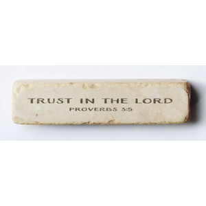 Trust In the Lord Quarter Block Proverbs 3:5