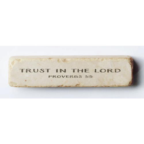 Trust In the Lord Quarter Block Proverbs 3:5