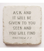 Stone Block Sm Ask and It Will Be Given