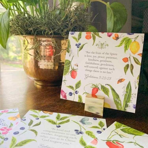 Scripture Cards - Fruit of the Spirit Series by Camilla Moss