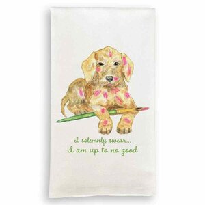 Towel Artist Dog