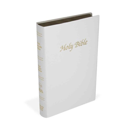 First  Communion Bible New Catholic Bible (white)