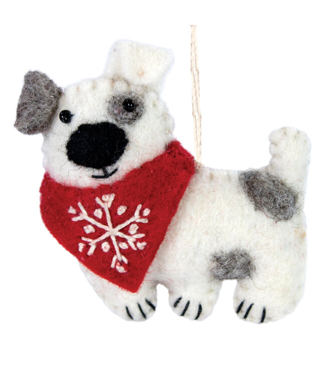 Ornament: Snowflake Patches
